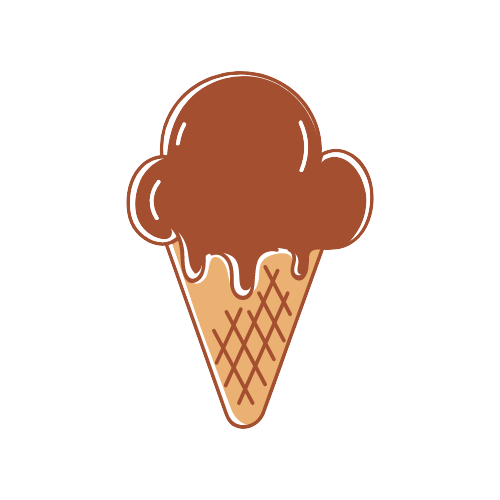 Sorvete de chocolate